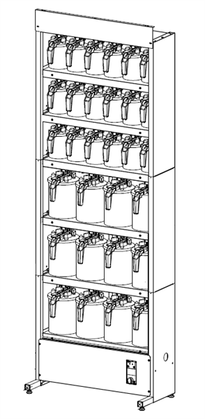 TS 542 Mixing Machine PRIMER&FILLERS [ATEX] (Tecmec)