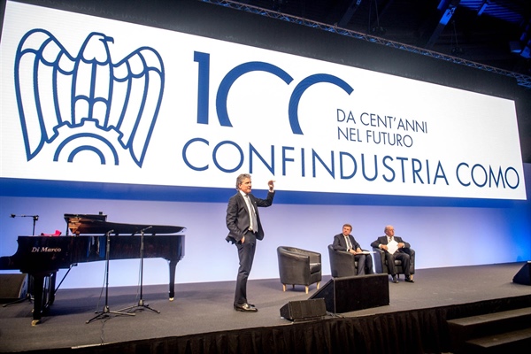 Aram Manoukian è il nuovo presidente di Confindustria Como nel centenario della sua fondazione