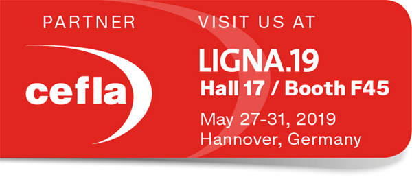 IVE e Cefla na LIGNA 2019 em Hannover