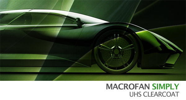 Hier kommt MC401 MACROFAN UHS SIMPLY CLEARCOAT