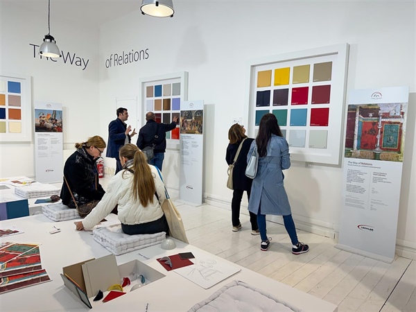The Way of Relations: the new Lechler colour proposals presented in preview at the Fuorisalone in Milan