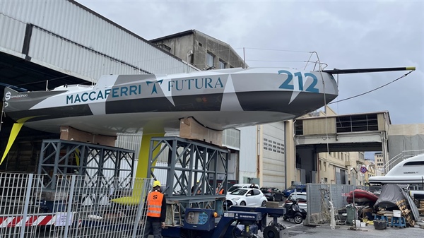 Maccaferri Futura: the new Class 40 of sailor Luca Rosetti launched in Genoa