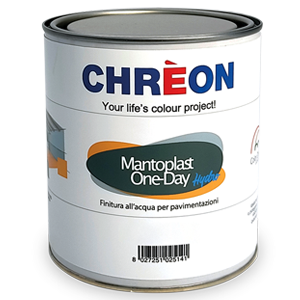 Mantoplast Hydro ONE-DAY - La finitura all'acqua per pavimenti in cemento, ceramica e klinkelr